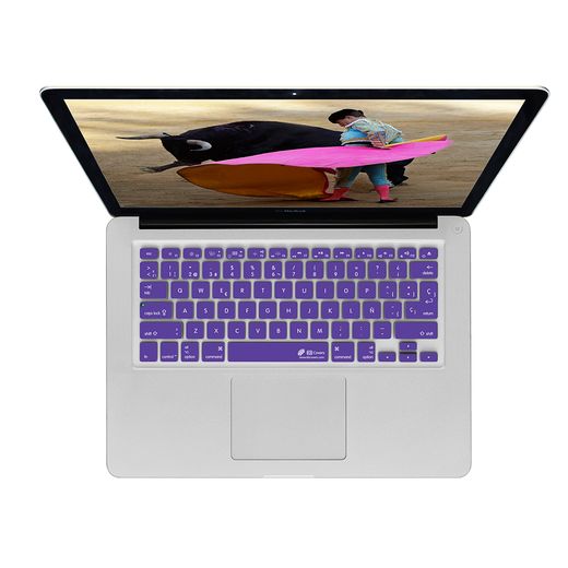 KEYBOARD COVER FOR MAC BOOK , MAC BOOK AIR 13 MAC BOOK PRO PURPLE